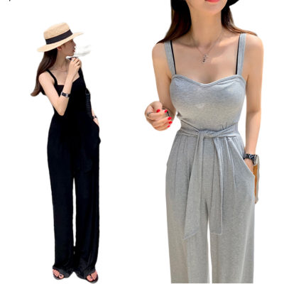 背心綁帶連身褲 編號 : B140