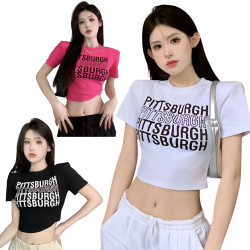 修身短款T恤 編號:C30