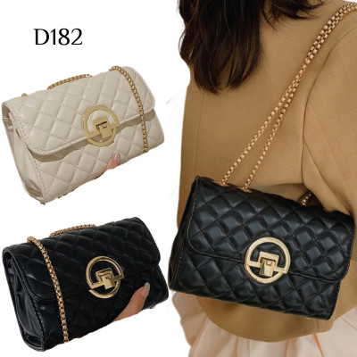 時尚黑色斜挎單肩小包 編號:D182