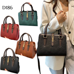 復古單肩斜挎小方包 編號:D186