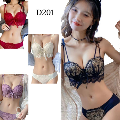 性感蕾絲內衣套裝 編號:D201