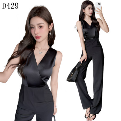 氣質時尚連身褲 編號:D429