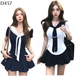 上衣+短裙 套裝 編號:D437