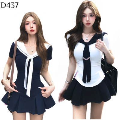 上衣+短裙 套裝 編號:D437 上衣+短裙 套裝 編號:D437