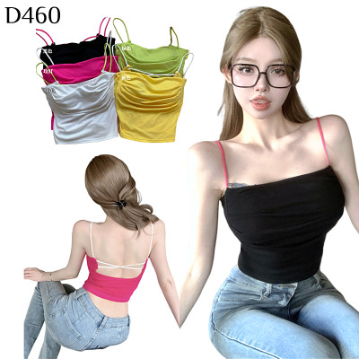 交叉鏤空辣妹吊帶背心 編號:D460