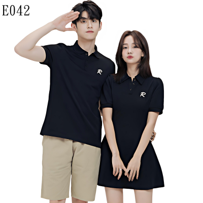 高級感情侶T恤裙套裝 編號:E042