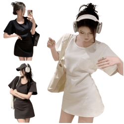 收腰長款上衣 編號:B237