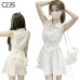 無袖收腰a字裙編號:C235